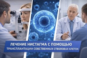 Лечение нистагма с помощью трансплантации собственных стволовых клеток: что известно сегодня, где проходят границы метода и почему важна точная диагностика